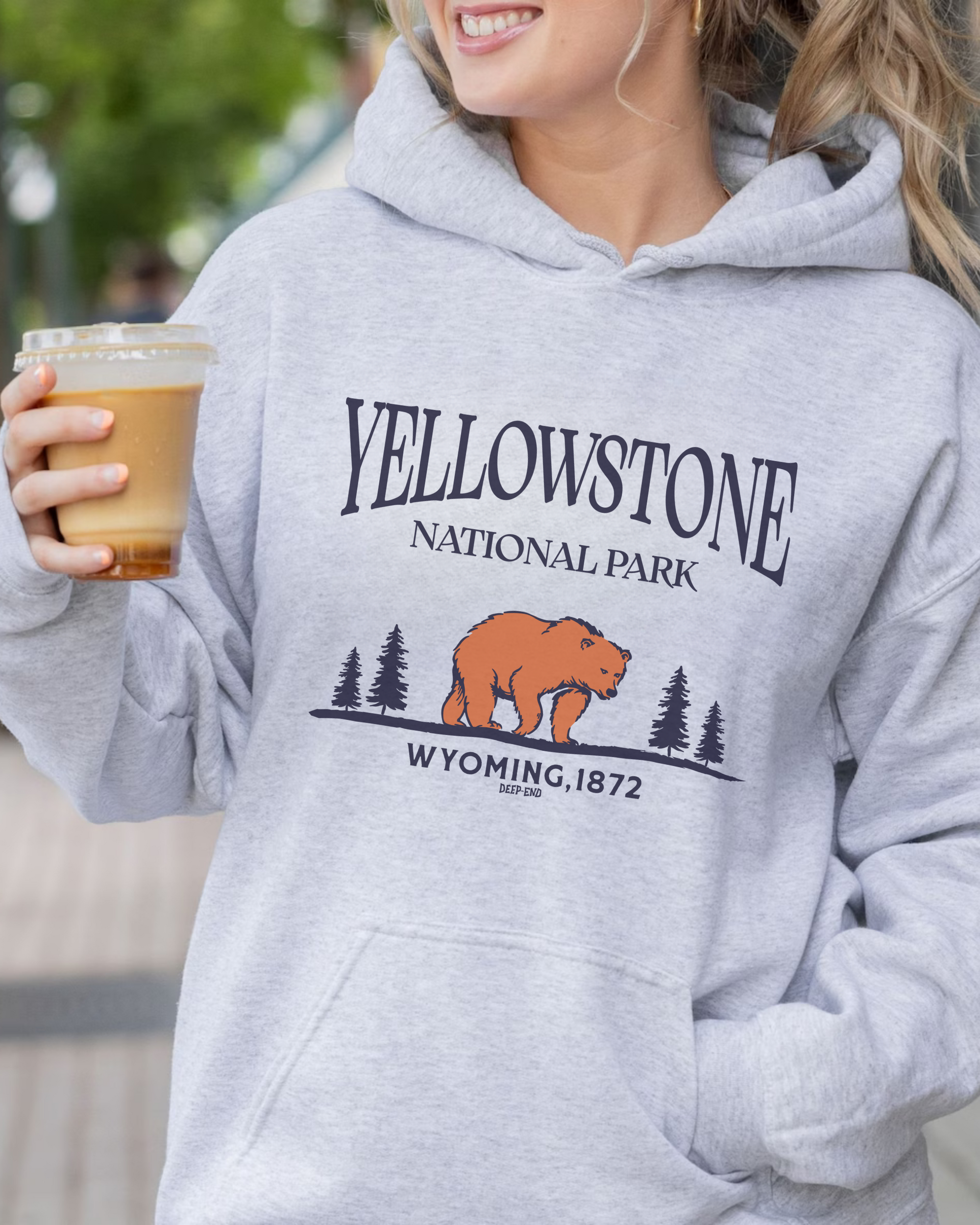 Yellowstone Park Vintage Unisex Pullover Hoodie