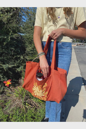 Take it Easy Organic Hemp Tote Bag