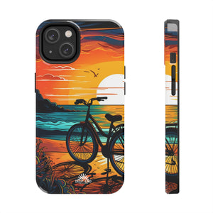 Bicycle At Sunset Phone Case - DEEP-END