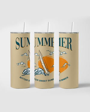 Bitter Sweet Summer Skinny Tumbler - DEEP-END