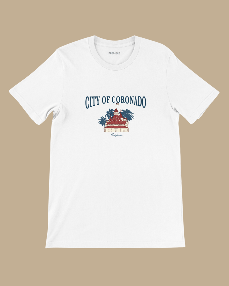 City Of Coronado - California Unisex Vintage Shirt - DEEP-END