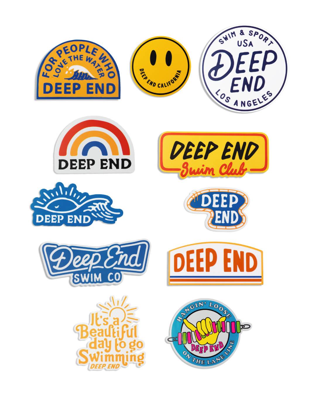 Dive In Sticker Pack - DEEP-END