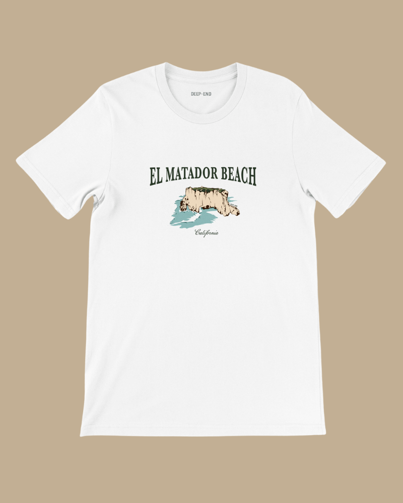 El Matador Beach - California Unisex Vintage Shirt - DEEP-END