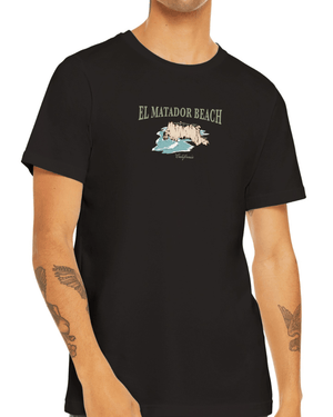 El Matador Beach - California Unisex Vintage Shirt - DEEP-END