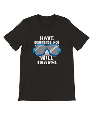 Have Goggles, Will Travel Unisex Vintage Shirt - DEEP-END
