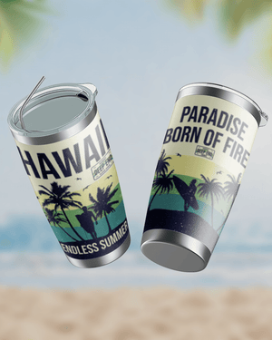Hawaii Paradise Born Of Fire Vagabond Tumbler - DEEP-END