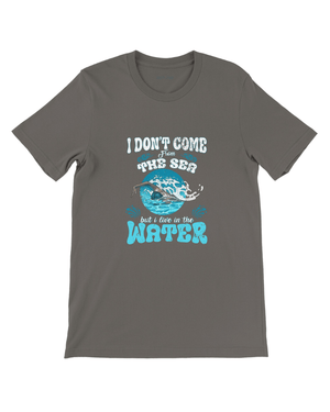 I Don't Come From The Sea Unisex Vintage Shirt - DEEP-END