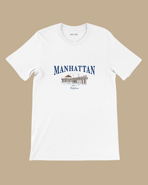 Manhattan - California Unisex Vintage Shirt - DEEP-END