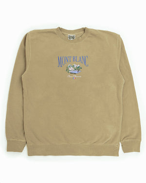 Mont Blanc Vintage Crew Neck Sweatshirt - DEEP-END