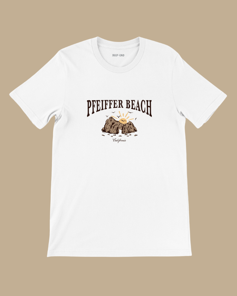 Pfeiffer Beach - California Unisex Vintage Shirt - DEEP-END