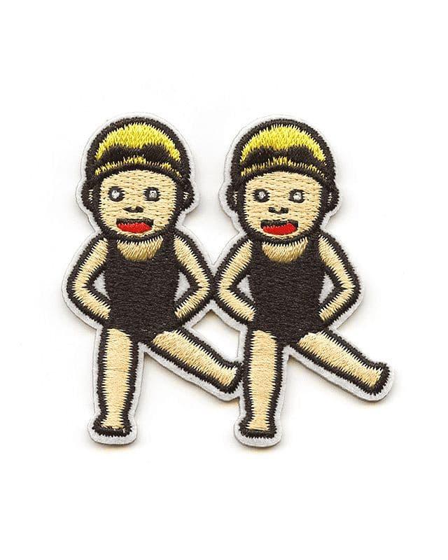 Twin Swimmers Emoji Swim Patch - DEEP-END
