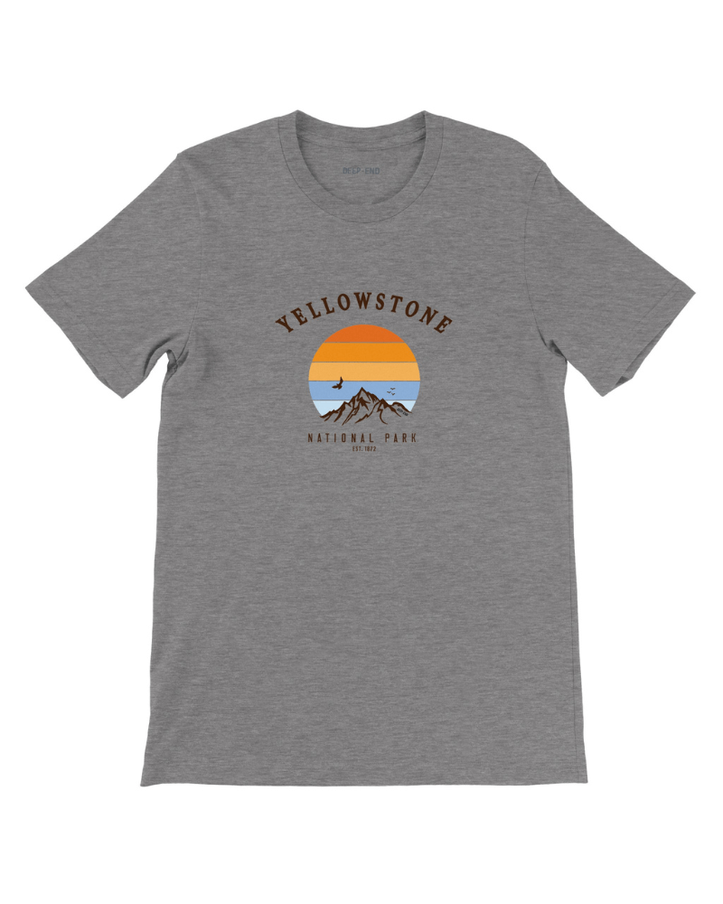 Yellowstone National Park Since 1872 Unisex Vintage Shirt - DEEP-END