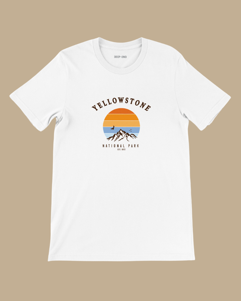 Yellowstone National Park Since 1872 Unisex Vintage Shirt - DEEP-END