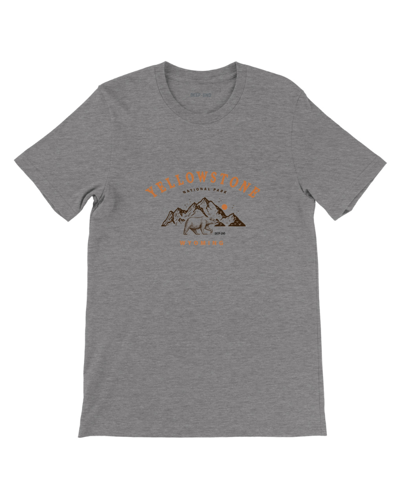 Yellowstone National Park Wyoming Unisex Vintage Shirt - DEEP-END