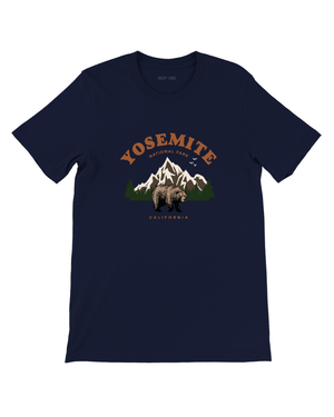 Yosemite National Park California Unisex Vintage Shirt - DEEP-END
