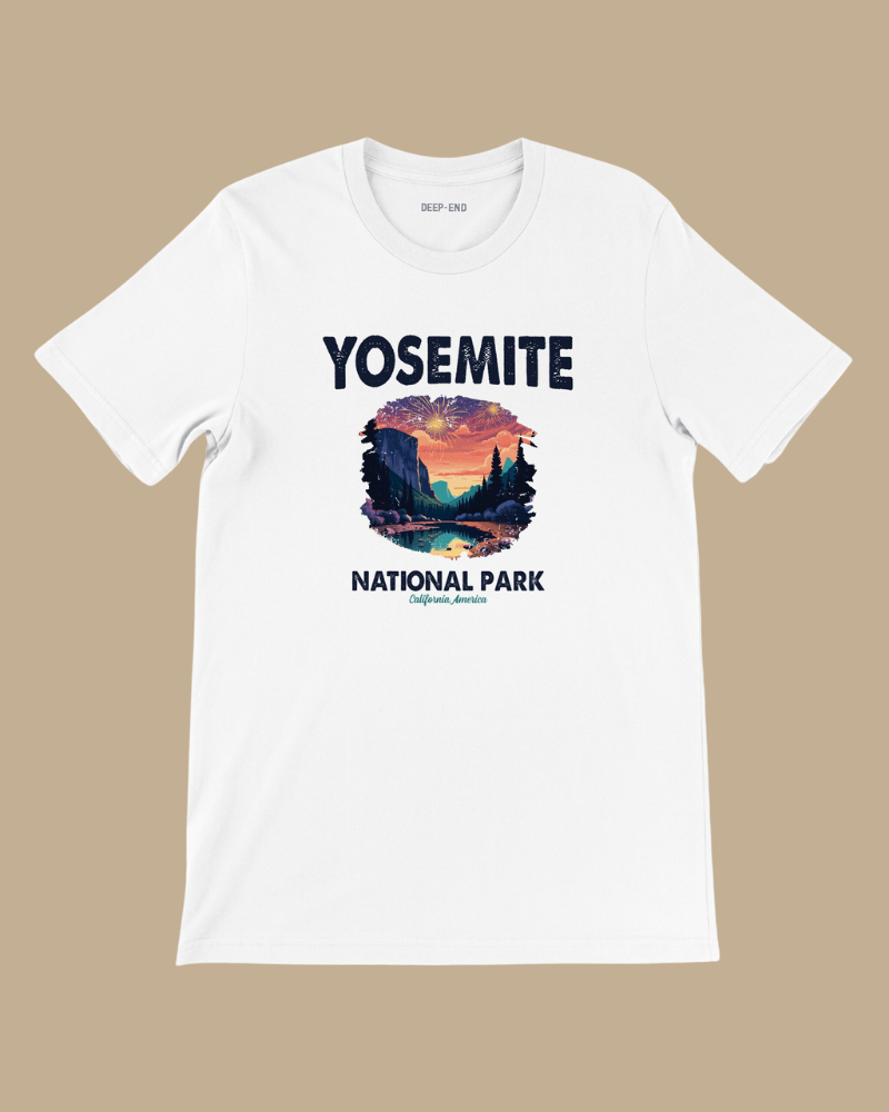 Yosemite National Park Unisex Vintage Shirt - DEEP-END